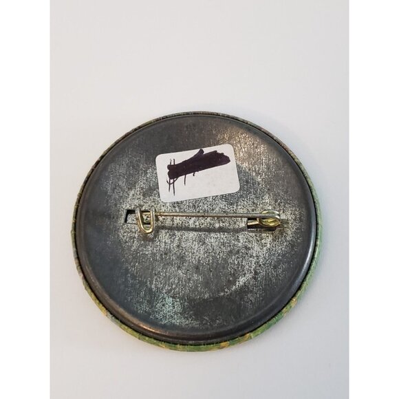 Grundy Lake Park Ontario Canada Two Black Bears Garbage Cans Pinback Button Pin - Picture 2 of 2